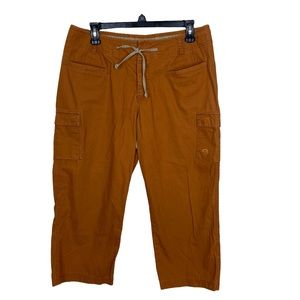 Mountain HardWear Brown Cargo‎ Cropped Pants Size 10